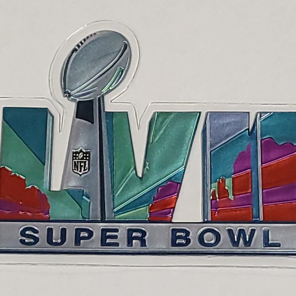 Super Bowl LVII Plastic SEW On Patch